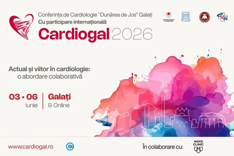 Conferința CARDIOGAL 2026, în perioada 3-6 iunie