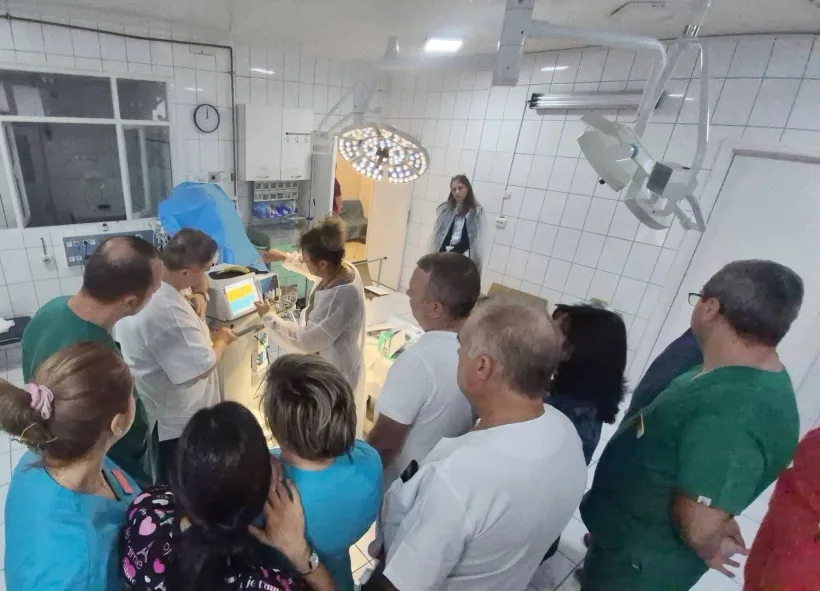 Echipament ultramodern pentru Secția de Chirurgie Toracică a Spitalului Județean Galați