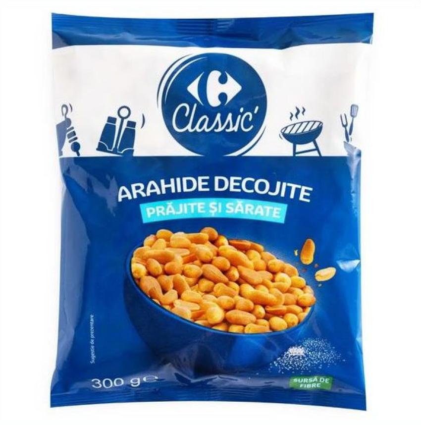 Sortimente de arahide, retrase de Carrefour