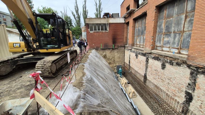 Se lucrează la modernizarea centralei termice de la Spitalul Județean Galați
