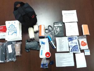 Jandarmeria Galați, dotată cu kituri medicale tactice de prim-ajutor