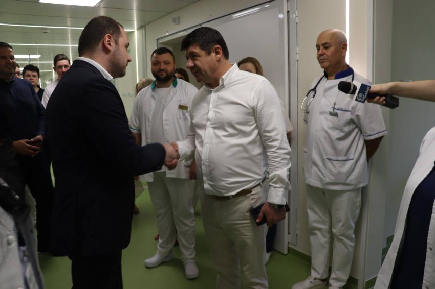 Investițiile din spitalele gălățene, date ca exemplu de performanță de ministrul Sănătății