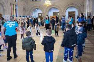 Peste 300 de inimi au fost &bdquo;&Icirc;MPREUNĂ&rdquo; pentru Super Eroii Albaștri ai Galațiului