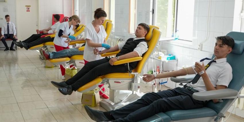 O nouă acțiune de donare de sânge la nivelul Arhiepiscopiei Dunării de Jos