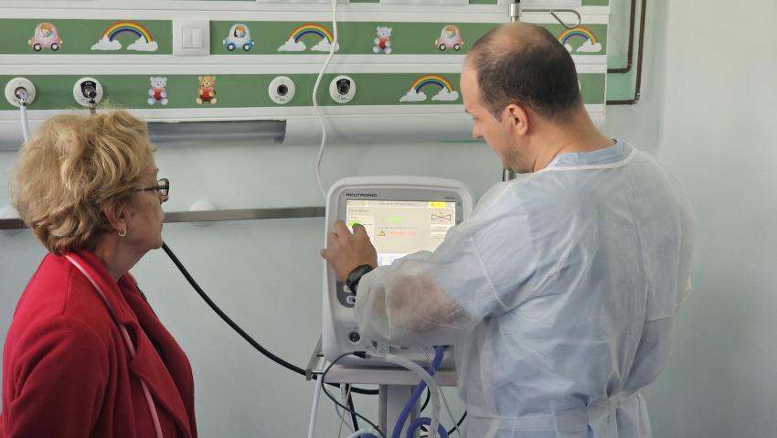Dotări ultramoderne, în valoare de 4 milioane de lei, la Secția Neonatologie a Spitalului Județean Galați